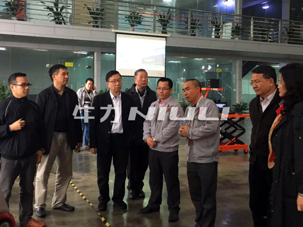 市總商會企業家一行走進牛力公司考察交流