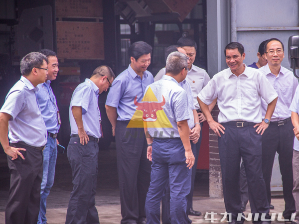 江門市委書記林應武到牛力機械調研 江門市委書記林應武到牛力機械調研